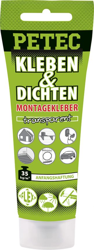 Kleben & Dichten Ecoline, Transparent, 80ml