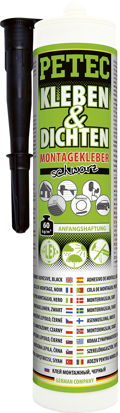 Kleben & Dichten, Schwarz, 290ml