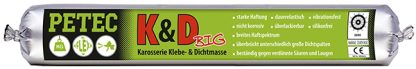 K&D Schwarz, Schlauchbeutel, 600ml