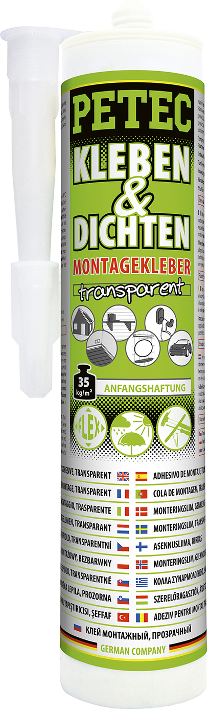 Kleben & Dichten, Transparent, 290ml