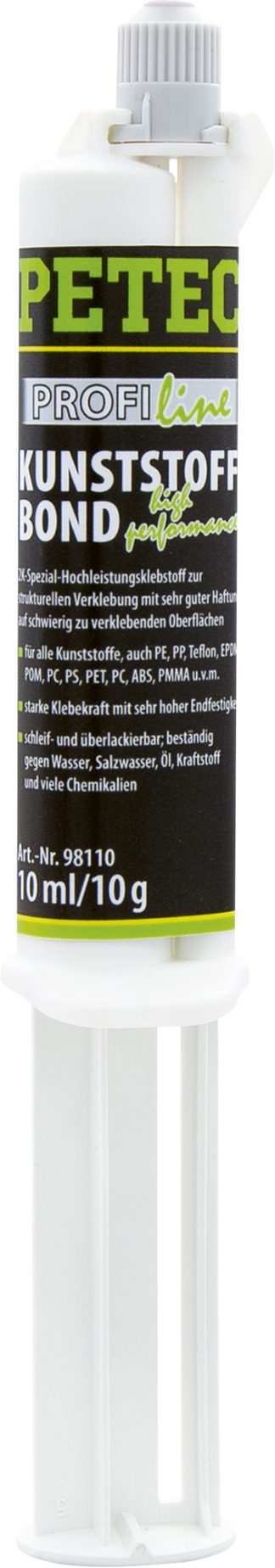 Kunststoffbond High Performance, Doppelspritze, 10ml (Mischungsverhältnis 10:1) Kleben