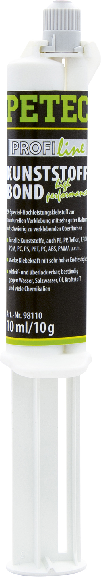 Kunststoffbond High Performance, Doppelspritze, 10ml (Mischungsverhältnis 10:1)